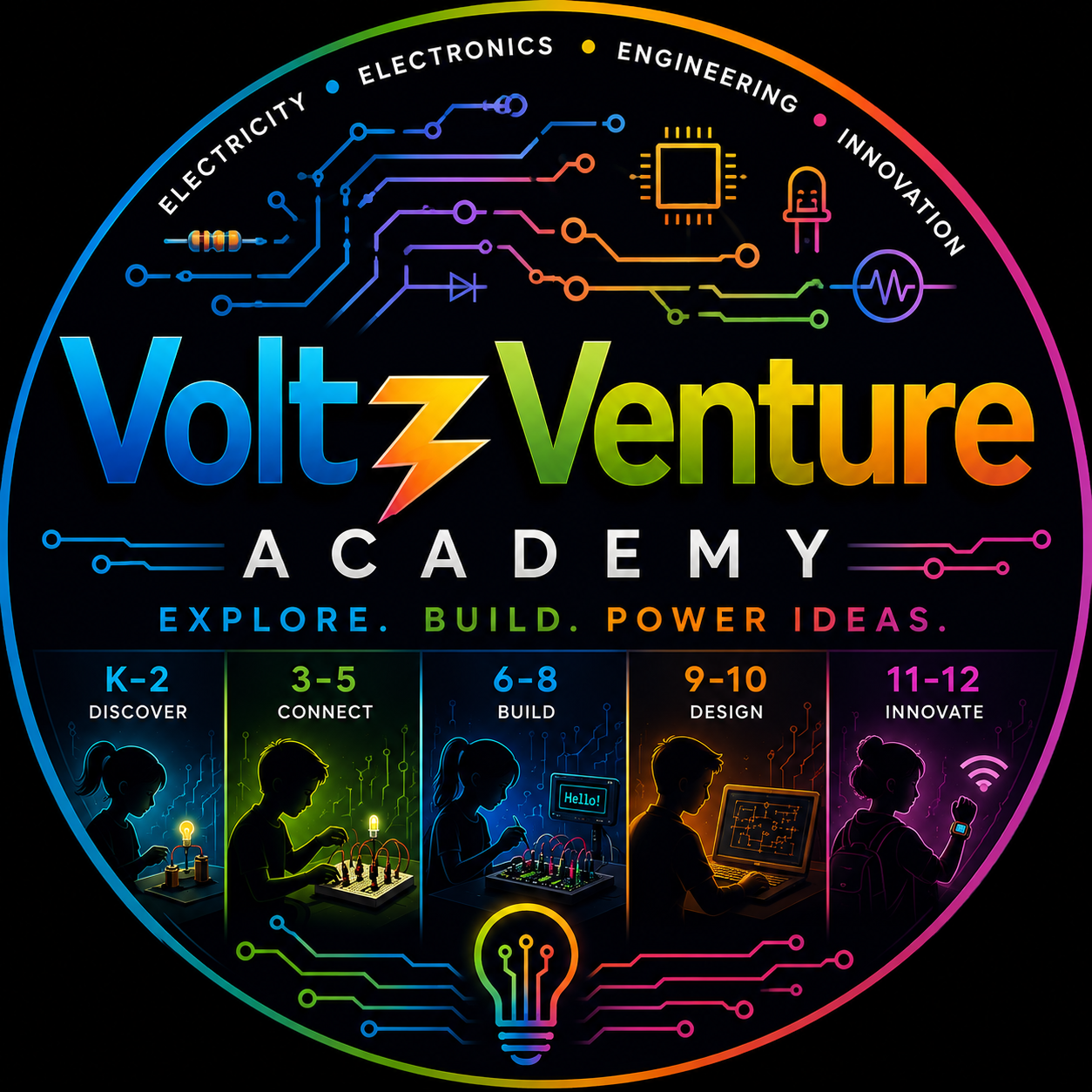 VoltzVenture Academy logo